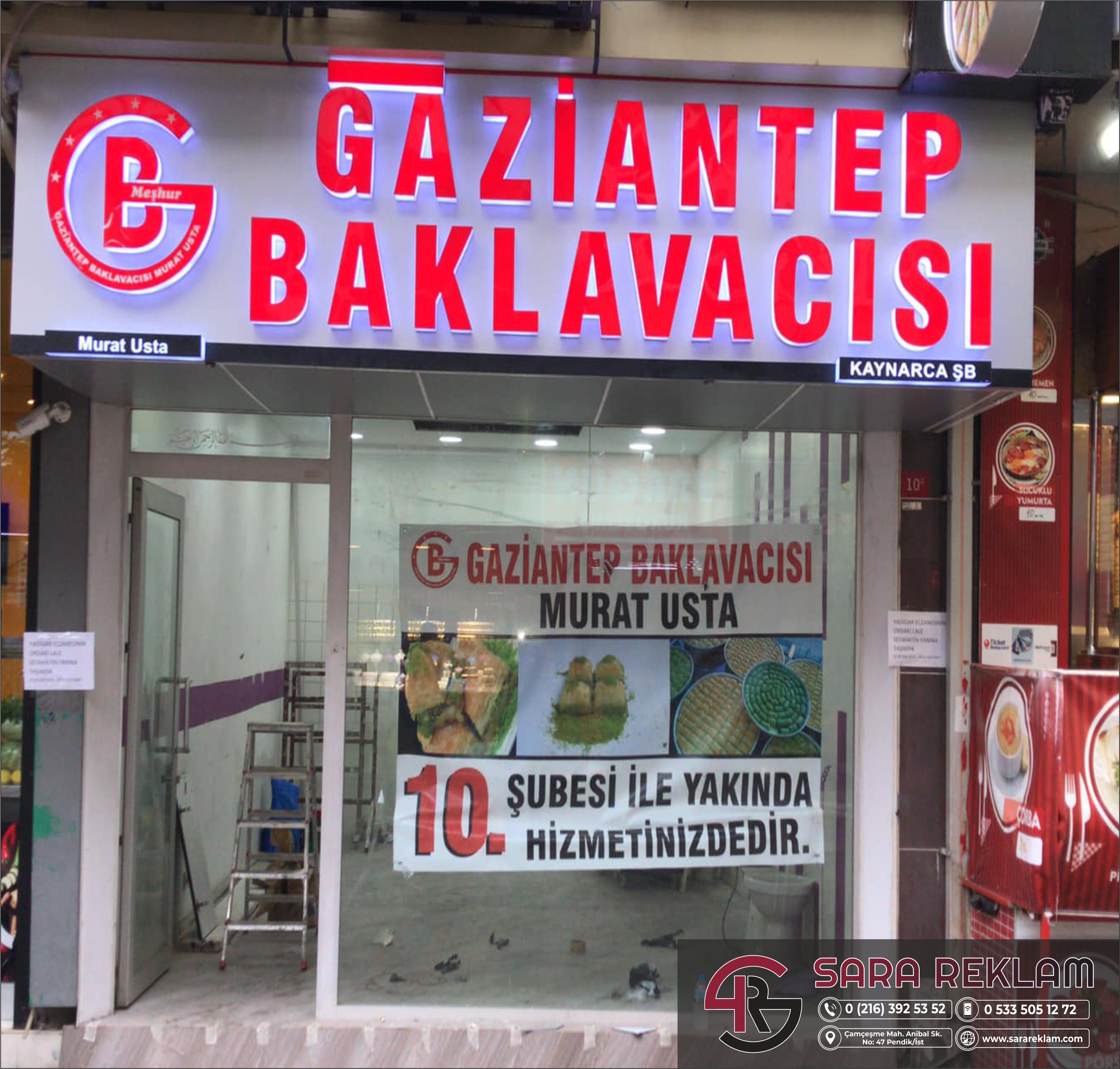  ışıklı tabela